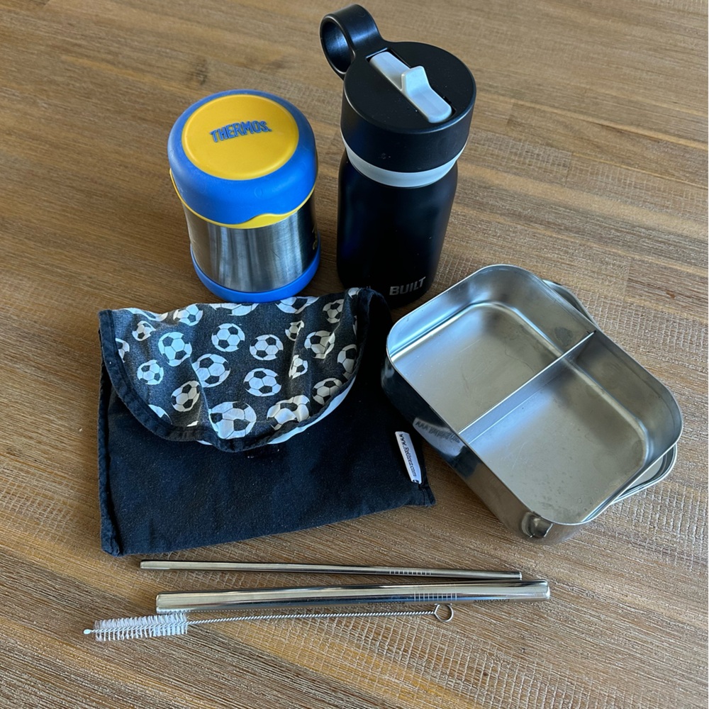 Stainless steel Lunch kit bundle - zero waste